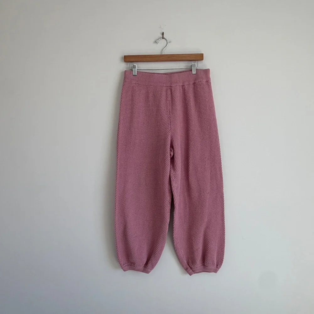 Free People Beach Hailee Pink Cotton Pants Size Medium